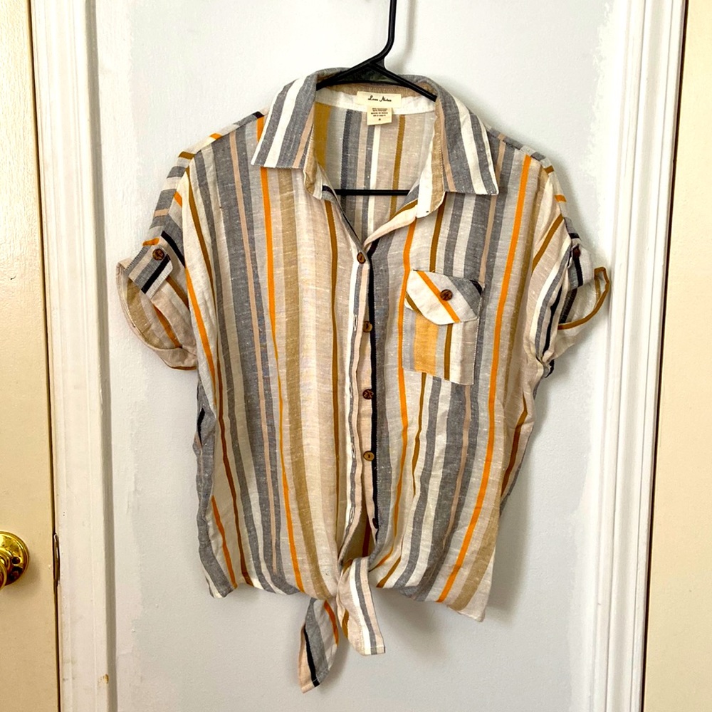 Button up top